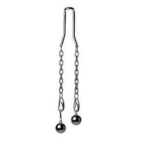Master Series Heavy Hitch Ball Stretcher Hook with Weights Bondage - Cock & Ball Torture Master Series 