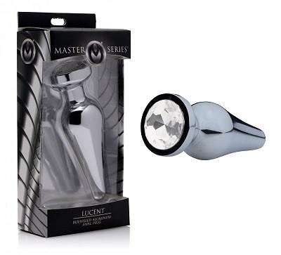 Master Series Lucent Bejeweled Aluminum Anal Plug