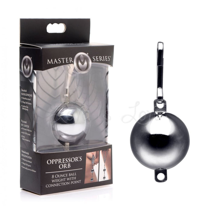 Master Series Oppressor's Orb Interlocking 8 Ounce Ball Weight with Connection Point