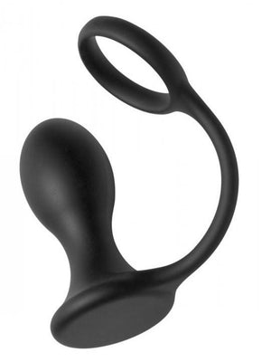 Master Series Prostatic Play Rover Silicone Cock Ring And Prostate Plug Prostate Massagers - Prostatic Play Prostatic Play 