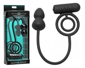 Master Series Prostatic Play Voyager 1 Vibrating Cock Ring and Anal Stimulator Prostate Massagers - Prostatic Play Prostatic Play 