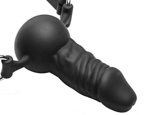 Master Series Suppressor Silicone Face Banger Gag (Retail Popular Gag) Bondage - Ball & Bit Gags Master Series 