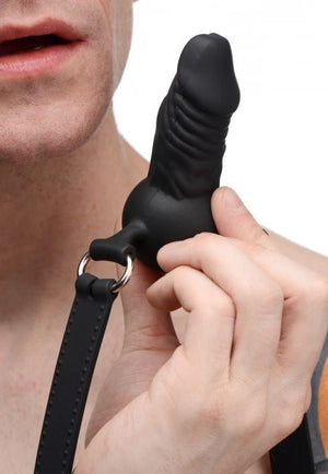 Master Series Suppressor Silicone Face Banger Gag (Retail Popular Gag) Bondage - Ball & Bit Gags Master Series 