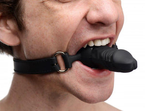 Master Series Suppressor Silicone Face Banger Gag (Retail Popular Gag) Bondage - Ball & Bit Gags Master Series 