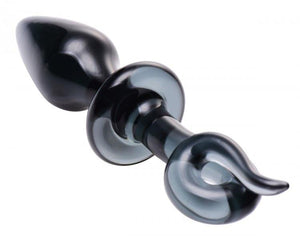 Master Series Swine Pig Tail Glass Anal Plug Anal Master Series 