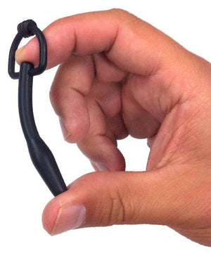 Master Series The Hallows Cum-Thru D-Ring Penis Plug For Him - Urethral Sounds/Penis Plugs Master Series 