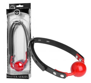 Master Series The Hush Gag Silicone Comfort Ball Gag Bondage - Ball & Bit Gags Master Series 