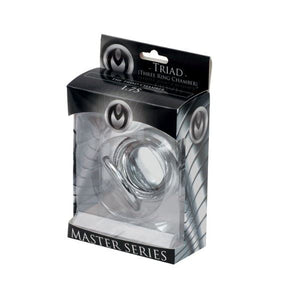 Master Series The Triad Chamber Cock and Ball Ring Medium 1.75" or 2" Large Buy in Singapore LoveisLove U4Ria