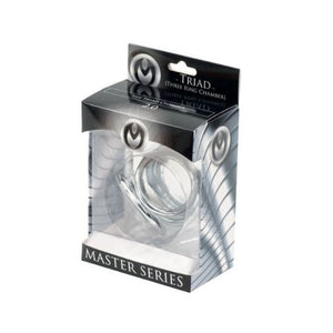 Master Series The Triad Chamber Cock and Ball Ring 2" Large Cock Rings - Cock & Ball Gear Master Series 