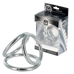 Master Series The Triad Chamber Cock and Ball Ring 2" Large Cock Rings - Cock & Ball Gear Master Series 