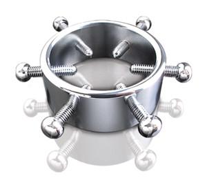 Metal Worx Adjustable Cock Clamp 2 Inch Diameter For Him - Cock & Ball Torture Metal Worx 