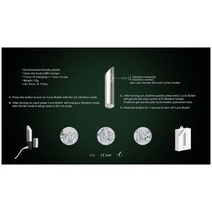 ML Creation Love Bullet Lipstick Vibrator Silver Vibrators - Cute & Discreet Eldorado 