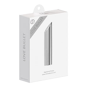 ML Creation Love Bullet Lipstick Vibrator Silver Vibrators - Cute & Discreet Eldorado 