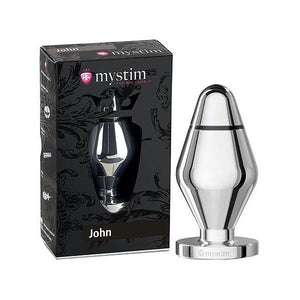 Mystim E-stim Butt Plugs John or Little John ElectroSex Gear - Mystim Mystim John 