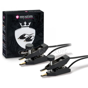 Mystim E-stim Nipple Clamps Barry Bite ElectroSex Gear - Mystim Mystim 