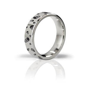 Mystim His Ringness The Duke Stainless Steel Cock Ring Polished and Engraved Buy in Singapore LoveisLove U4Ria 