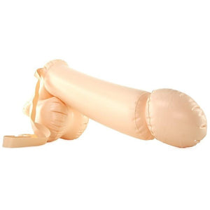 Nasstoys Get It On Inflatable Strap-On 21 Inch Penis Gifts & Games - Gifts & Novelties Nasstoys 