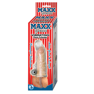 Nasstoys Maxx Gear Vibrating Penis Extender Clear For Him - Penis Extension Nasstoys 