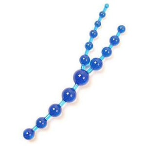 Nassytoys Double Bubble Pleasure Chain Blue Anal - Anal Beads & Balls Nasstoys 