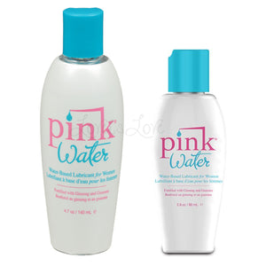 Pink Water Based Lubricant 80 ml (2.8 oz) or 140 ml (4.7 oz)(New Packaging) Lubes & Toys Cleaners - Water Based Pink