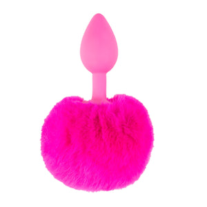 Neon Luv Touch Bunny Tail Pink Anal - Tail & Jewelled Butt Plugs Pipedream Products 