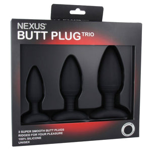 Nexus Butt Plug Trio 3 Silicone Plugs Set Anal - Anal Trainer Kits Nexus 