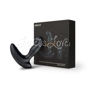 Nexus Ride Remote Control Prostate Dual Motor Vibrator Black Buy in Singapore LoveisLove U4Ria