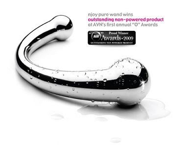Njoy Pure Wand NJ-001 Metal Dildo (Authorized Dealer)