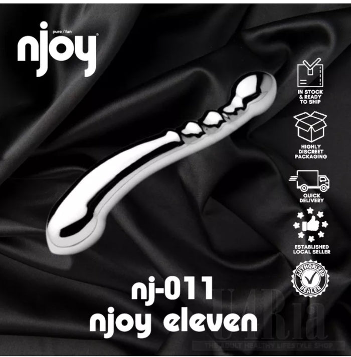 Njoy Eleven Body-Safe Stainless Steel Dildo 1.25 Kg [Authorized Dealer](Just Sold)