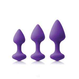 NS Novelties INYA Triple Kiss Trainer Kit Purple Anal - Anal Trainer Kits NS Novelties 