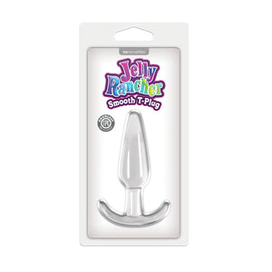 NS Novelties Jelly Rancher T-Plug Smooth Clear Anal - Beginners Anal Toys NS Novelties 