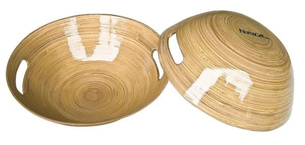 Nuru Massage Premium 10 Inch Wood Bowl