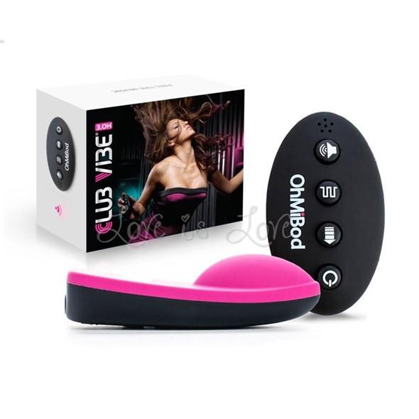 OhMiBod Club Vibe 3.OH Music Powered Remote Control Panty Vibrator [Clearance*]