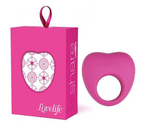 OhMiBod Lovelife Share Couples Vibrator Hot Pink or Black For Him - Cock Rings OhMiBod Hot Pink 