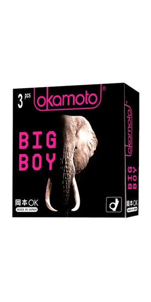 Okamoto Big Boy XL Condom Enhancers & Essentials - Condoms Okamoto 3pcs 