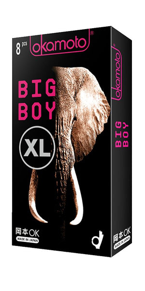 Okamoto Big Boy XL Condom Enhancers & Essentials - Condoms Okamoto 8pcs 