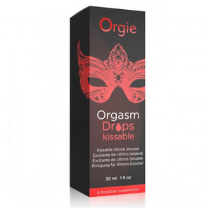 Orgie Orgasm Drops Kissable 30 ML 1 FL OZ Enhancers & Essentials - Aromas & Stimulants Orgie 