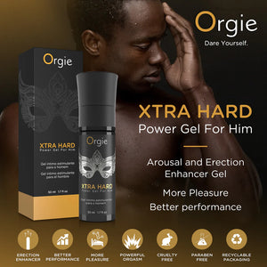 Orgie Xtra Hard Power Grl Arousal and Erection Enhancer Gel buy at LoveisLove U4Ria Singapore