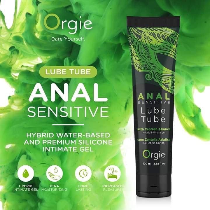 Orgie Anal Sensitive or Comfort Lube Tube Hybrid Intimate Gel 100 ML 3 Love is Love Orgie Anal Sensitive or Comfort Lube Tube Hybrid Intimate Gel 100 ML 3 Love is Love