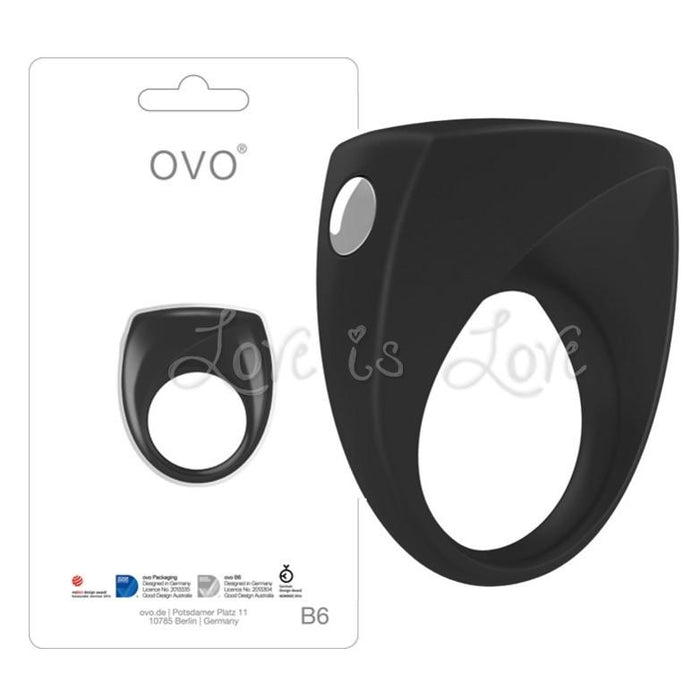 OVO B6 Silicone Vibrating Cock Ring