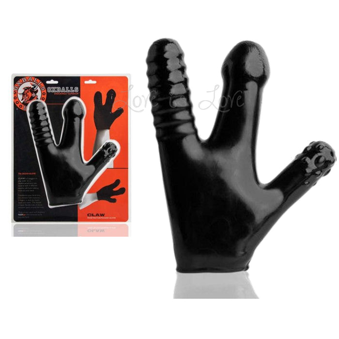 Oxballs Claw Textured Glove Black