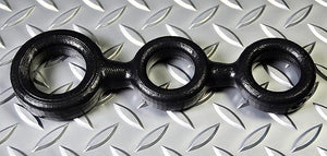 Oxballs 3-Ball Cock Ring with 2 Attached Ball Stretchers OX-1078 Cock Rings - Oxballs C&B Toys Oxballs 