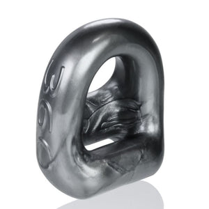 Oxballs 360 Dual Cockring and BallSling OX-3013 Black or Clear or Steel Cock Rings - Oxballs C&B Toys Oxballs 