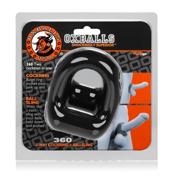 Oxballs 360 2-Way Cockring and BallSling OX-3013