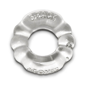 Oxballs 6-Pack Cock Ring by Atomic Jock AJ1005 Clear or Black ( Overstocked Sale) Cock Rings - Oxballs C&B Toys Oxballs Clear 