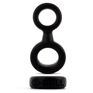 Oxballs 8-Ball Cock Ring and Ball Stretcher OX-1076 ( New Packaging) Cock Rings - Oxballs C&B Toys Oxballs 