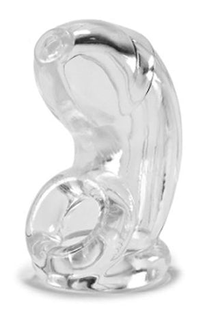 Oxballs Cock-Lock Cock Cage by Atomic Jock AJ-1069 in Black or Clear Cock Rings - Oxballs C&B Toys Oxballs Clear 