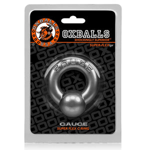 Oxballs Gauge Cock Ring Black or Steel ( Newly Replenished ) Cock Rings - Oxballs C&B Toys Oxballs 