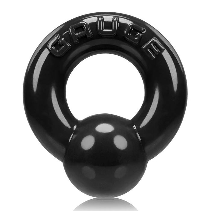 Oxballs Gauge Cock Ring Black or Steel or Police Blue