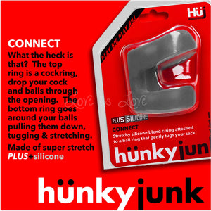 Oxballs Hunkyjunk Connect C-Ring and Balltugger Stone Cock Rings - Oxballs C&B Toys Oxballs 